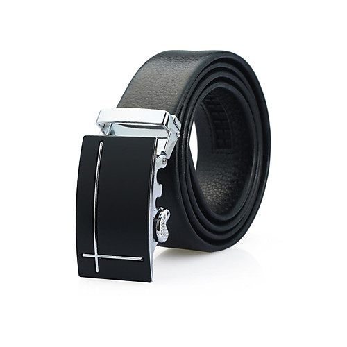 

Men's Waist Belt Leather Belt Solid Colored