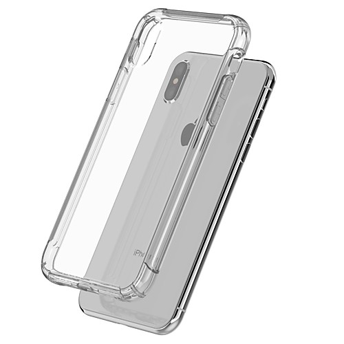

Phone Case For Apple Back Cover iPhone 12 Pro Max 11 SE 2020 X XR XS Max 8 7 6 Shockproof Transparent Transparent Body Solid Color Soft TPU