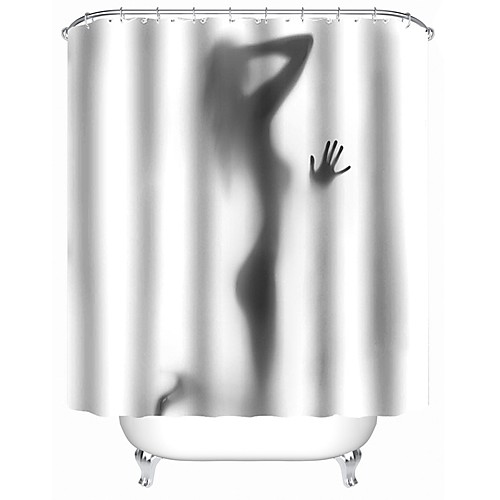 

Shower Curtains Contemporary Polyester Novelty Waterproof