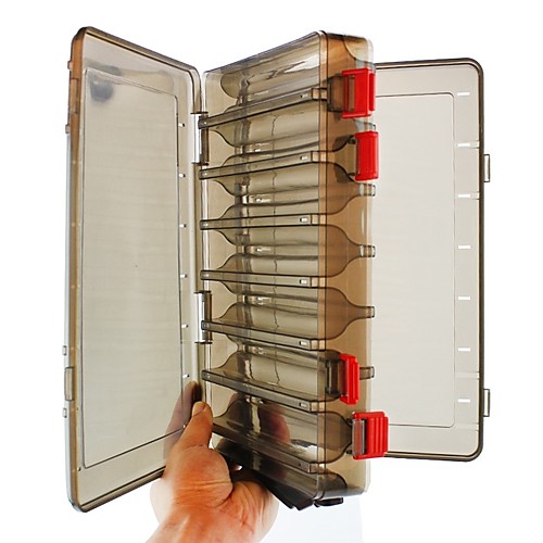 

Fishing Tackle Box Tackle Box Common 2 Trays Plastics / Sea Fishing / Fly Fishing / Bait Casting / Ice Fishing / Spinning