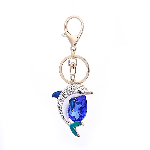 

Keychain Dolphin Casual Korean Ring Jewelry Blue For Gift Daily