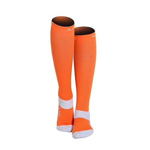 

Nylon Men's Women's Solid Colored Compression Socks Long Socks Anti-Slip Wearable Non Slip Sports & Outdoor 1 Pair