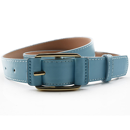 

Women's Waist Belt Street Casual Daily Light Blue Red Belt Solid Colored Work Winter Spring Summer Alloy