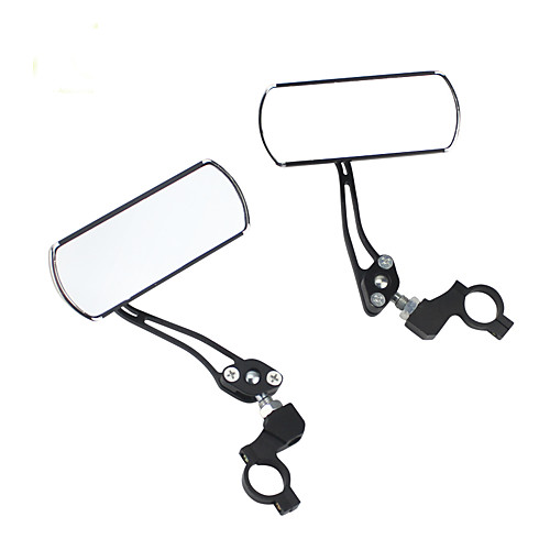 

Rear View Mirror Handlebar Bike Rear View Mirror Adjustable / Retractable Rotatable Adjustable Flexible Cycling Bicycle motorcycle Bike Glasses Aluminium Alloy Black Red Road Bike Mountain Bike MTB