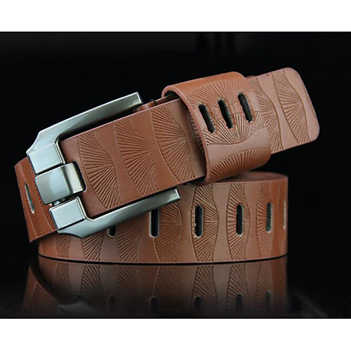 

Men's Waist Belt Alloy Belt Solid Colored