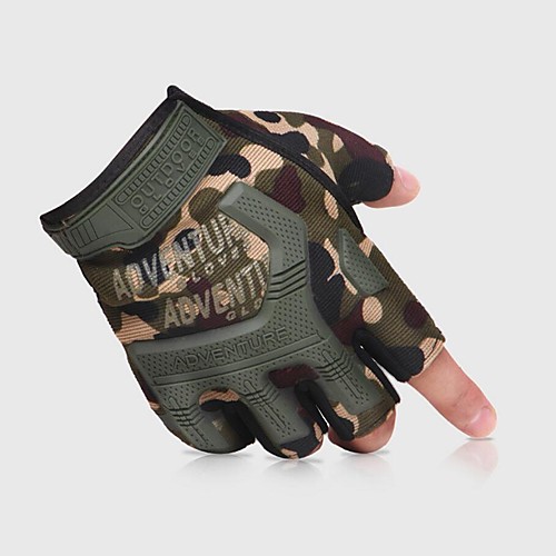 

Gloves Climbing Gloves Sports Gloves Sports Silica Gel Nylon Breathable Mesh Climbing Cycling / Bike Police / Military Shock Resistant Adjustable Size Breathable Thick Anti Slip For Mountain Bike