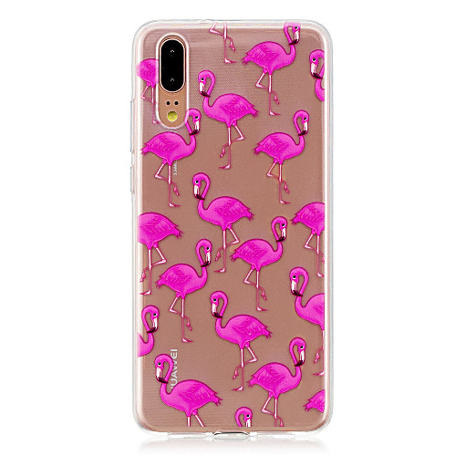 

Phone Case For Huawei Back Cover Huawei P20 Huawei P20 Pro Huawei P20 lite P10 Plus P10 Lite P10 P9 lite mini Huawei P9 Lite Huawei P9 P8 Lite (2017) Translucent Flamingo Soft TPU