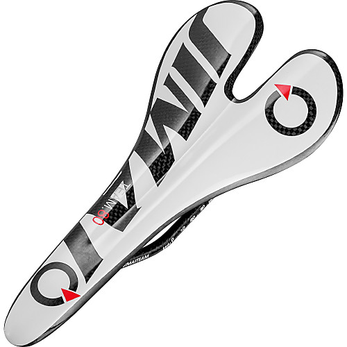 

Bike Saddle / Bike Seat Comfort Carbon Fiber Cycling Road Bike Mountain Bike MTB White