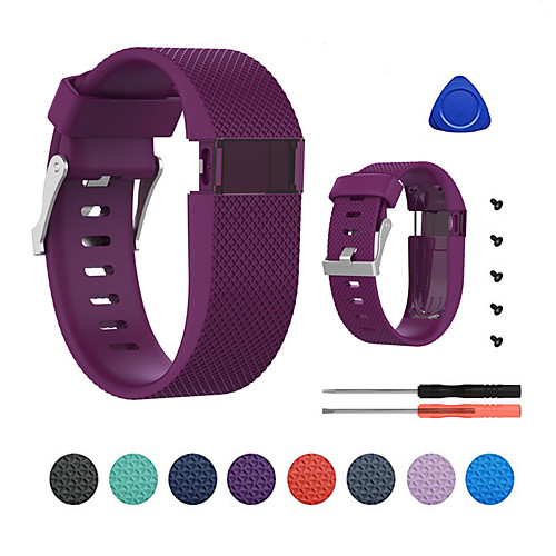 

Ремешок для часов для Fitbit Charge HR Fitbit Классическая застежка силиконовый Повязка на запястье