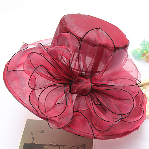 

Women's Sun Hat Lace Print Hat / Cute / Basic / Fabric / All Seasons