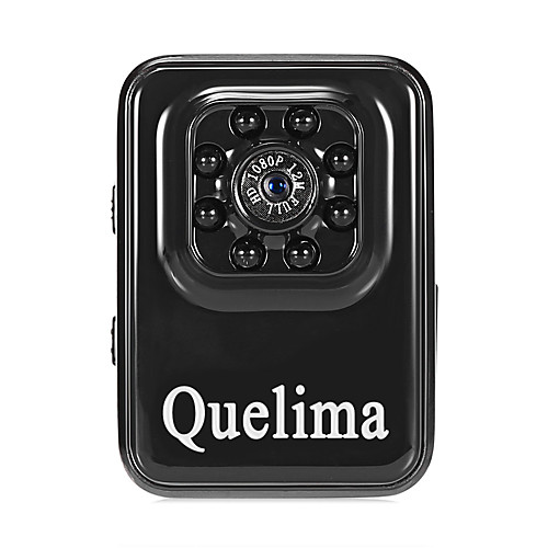 

Quelima Quelima R3 1080p Mini / Night Vision / Dual Lens Car DVR 120 Degree Wide Angle CMOS No Dash Cam with motion detection 8 infrared LEDs Car Recorder