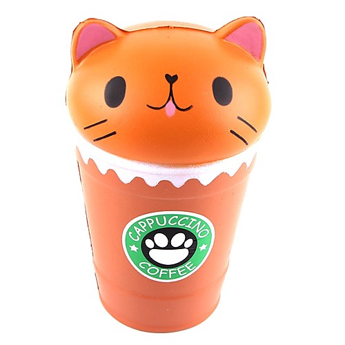 

Squishy Squishies Squishy Toy Squeeze Toy / Sensory Toy Jumbo Squishies Stress Reliever 1 pcs Cup Stress and Anxiety Relief Super Soft Slow Rising Poly urethane For Kid's Adults' Children's Boys