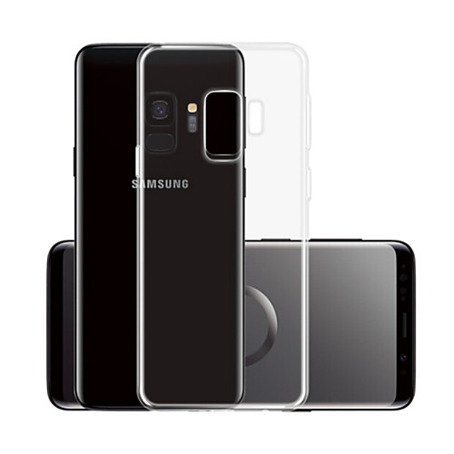 

Case For Samsung Galaxy S9 Transparent Back Cover Solid Colored Soft TPU