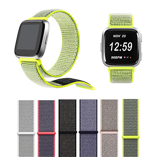 

Ремешок для часов для Fitbit Versa Fitbit Современная застежка Нейлон Повязка на запястье