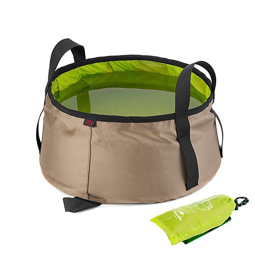 

Naturehike Camping Collapsible Bucket 10 L Laundry Basket Quick Dry Folding for Outdoor Hiking Camping Blue Orange Green