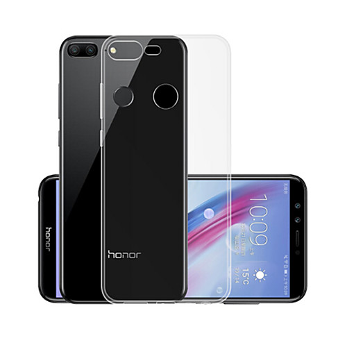 

Кейс для Назначение Huawei Honor 9 Lite Прозрачный Кейс на заднюю панель Однотонный Мягкий ТПУ для Huawei Honor 9 Lite