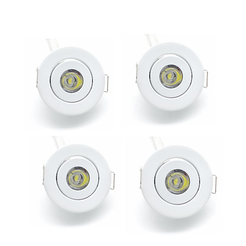 

4pcs 3 W 270 lm 1 LED Beads Easy Install Recessed LED Recessed Lights Warm White Cold White 220-240 V Commercial Home / Office Children's Room / RoHS / CE Certified