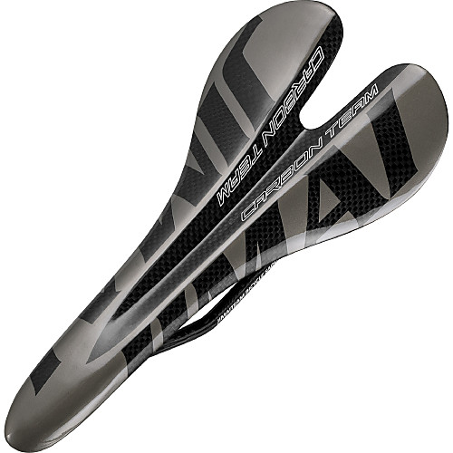 

Bike Saddle / Bike Seat Comfort Carbon Fiber Cycling Road Bike Mountain Bike MTB Grey