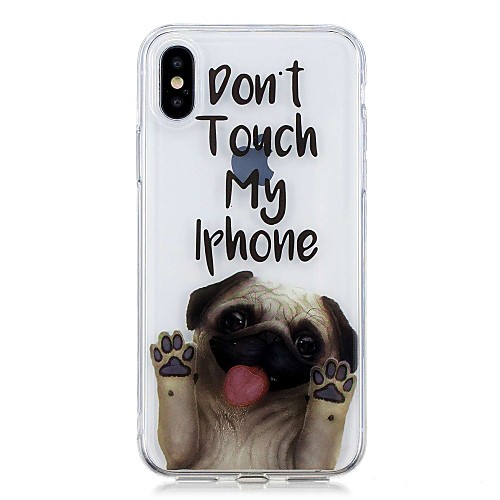 

Case For Apple iPhone 8 Plus / iPhone 7 Plus / iPhone 7 Pattern Back Cover Dog Soft TPU