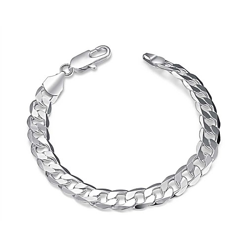 

Chain Bracelet Geometrical Simple Cool Copper Bracelet Jewelry Silver For Daily Work