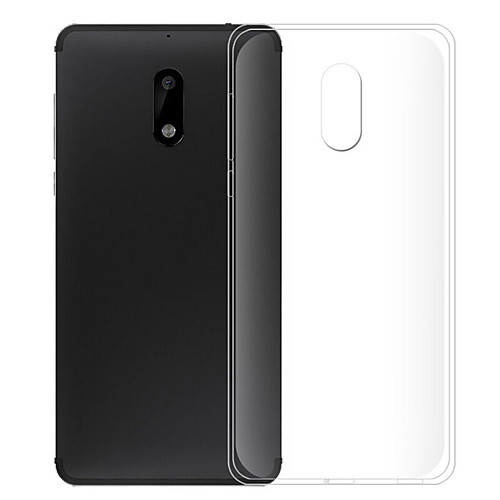 

Case For Nokia Nokia 6 Transparent Back Cover Solid Colored Soft TPU