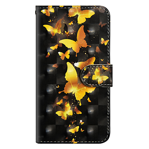 

Phone Case For Samsung Galaxy Full Body Case Leather Wallet Card J7 J6 J5 J5 (2016) J4 J3 J3 (2016) J2 PRO 2018 J2 Prime Grand Prime Wallet Card Holder with Stand Butterfly Hard PU Leather