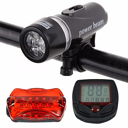 

LED Bike Light Rechargeable Bike Light Set Rear Bike Tail Light Safety Light Mountain Bike MTB Bicycle Cycling Waterproof Portable Dust Proof Li-ion 400 lm White Cycling / Bike