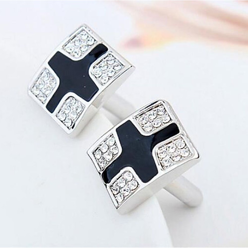 

Cufflinks Dresswear Brooch Jewelry Black Red Blue For Daily Formal