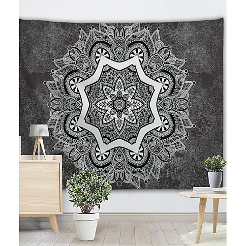 

Mandala Bohemian Wall Tapestry Art Decor Blanket Curtain Picnic Tablecloth Hanging Home Bedroom Living Room Dorm Decoration Boho Hippie Psychedelic Floral Flower Lotus