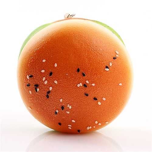 

Squishy Squishies Squishy Toy Squeeze Toy / Sensory Toy Jumbo Squishies Stress Reliever Hamburger Poly urethane For Kid's Adults' Children's Boys' Girls' Gift Party Favor 1 pcs