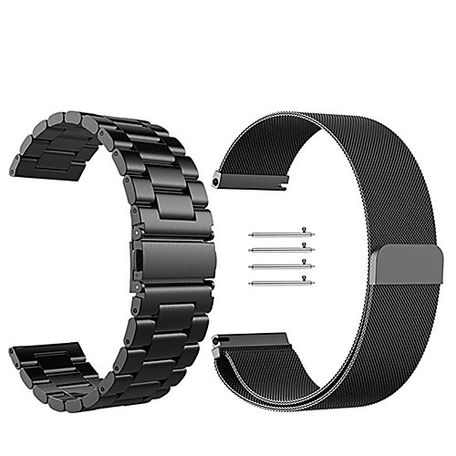 

Ремешок для часов для Gear Sport / Gear S2 Classic Samsung Galaxy Миланский ремешок Нержавеющая сталь Повязка на запястье