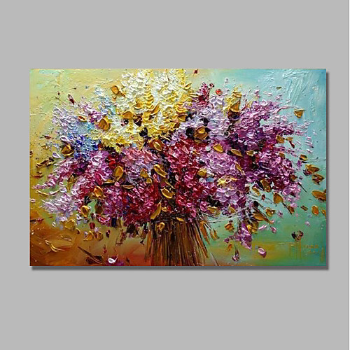 

Oil Painting Handmade Hand Painted Wall Art Floral Home Decoration Décor Stretched Frame Ready to Hang