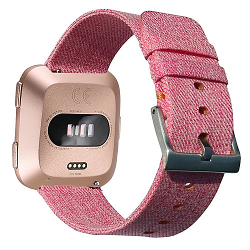 

Ремешок для часов для Fitbit Versa Fitbit Классическая застежка Материал / Нейлон Повязка на запястье