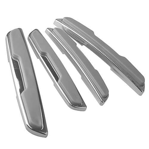 

ZIQIAO 4Pcs/Set Car Door Edge Guard Strip Scratch Protector Anti-collision Trim Anti-rub