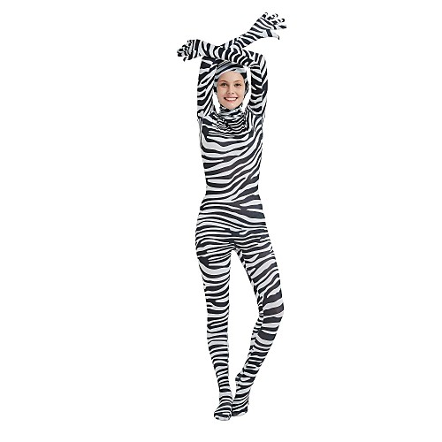 

Patterned Zentai Suits Cosplay Costume Catsuit Adults' Spandex Lycra Cosplay Costumes Men's Women's Zebra Halloween Carnival Masquerade / Skin Suit / High Elasticity