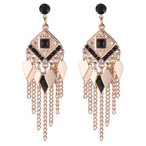 

Women's Drop Earrings Hanging Earrings Long Ladies Fashion Vintage Rhinestone Earrings Jewelry Red / Blue / White For Daily Date 1 Pair
