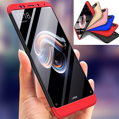 

Кейс для Назначение Xiaomi Redmi Note 5 Pro Защита от удара Чехол Однотонный Твердый ПК для Xiaomi Redmi Note 5 Pro