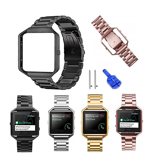 

Watch Band for Fitbit Blaze Fitbit Sport Band Stainless Steel Wrist Strap