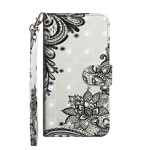

Case For Samsung Galaxy J7 (2017) / J6 / J5 (2017) Wallet / with Stand / Flip Full Body Cases Lace Printing Hard PU Leather