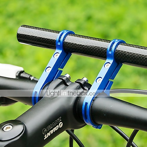 

Bike Handlebar Extender Flashlight Mount Holder Carbon Fiber Lightweight Extended Tool Holder for Road Bike Mountain Bike MTB TT Engineering Plastics Carbon Fiber Aluminium Alloy Black / Red Bule