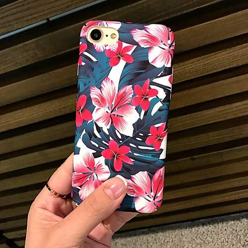 

Phone Case For Apple Back Cover iPhone XR iPhone XS iPhone XS Max iPhone X iPhone 8 Plus iPhone 8 iPhone 7 Plus iPhone 7 iPhone 6s Plus iPhone 6s Frosted Pattern Flower / Floral Hard PC