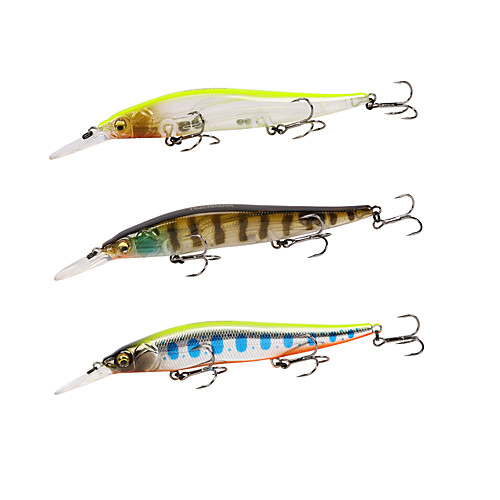 

1 pcs Fishing Lures Hard Bait Floating Bass Trout Pike Sea Fishing Bait Casting Spinning
