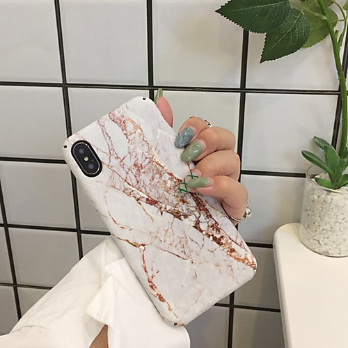 

Phone Case For Apple Back Cover iPhone 11 Pro Max SE 2020 X XR XS Max 8 7 6 Pattern Marble Hard PC
