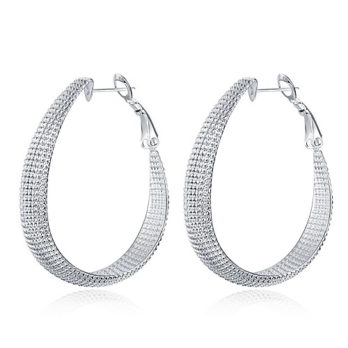 

Women's Drop Earrings Machete Ladies Fashion Silver Plated Earrings Jewelry Silver For Daily