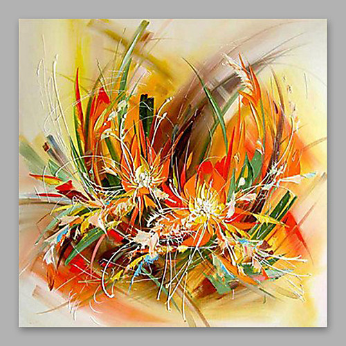 

Oil Painting Handmade Hand Painted Wall Art Abstract Colorful Floral Home Decoration Décor Stretched Frame Ready to Hang