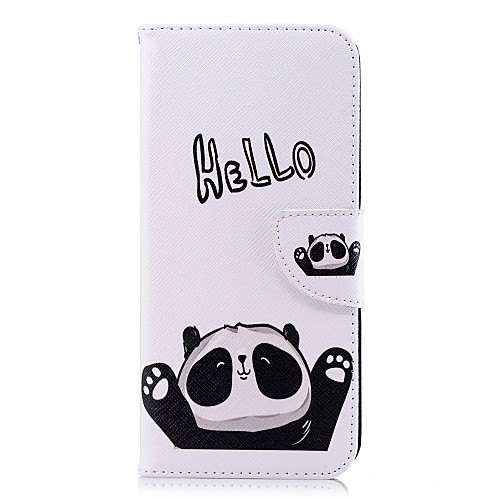 

Case For Samsung Galaxy S9 / S9 Plus / S8 Plus Wallet / Card Holder / with Stand Full Body Cases Panda Hard PU Leather