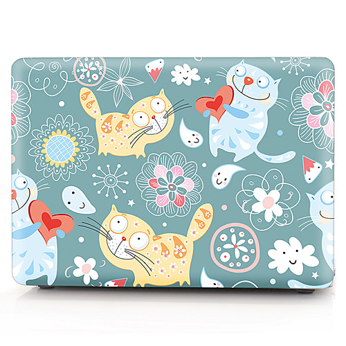 

MacBook Case Cartoon PVC(PolyVinyl Chloride) for Macbook Pro 13-inch / MacBook Air 13-inch / New MacBook Air 13"" 2018