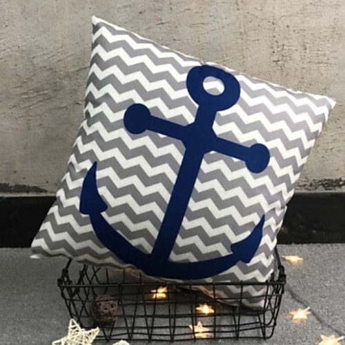 

1 pcs Polyester Pillow, Geometric Patterned Modern Style