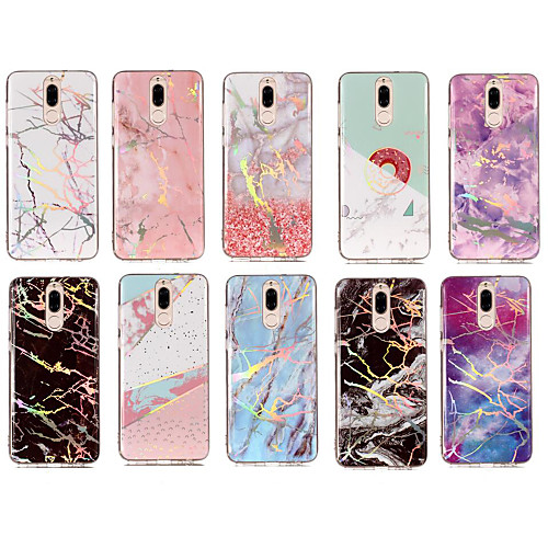 

Case For Huawei Mate 10 / Mate 10 pro / Mate 10 lite IMD / Pattern Back Cover Marble Soft TPU