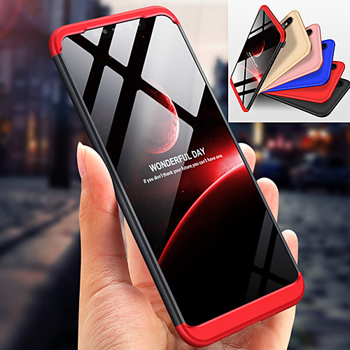 

Case For Xiaomi Xiaomi Mi 8 Shockproof Full Body Cases Solid Colored Hard PC
